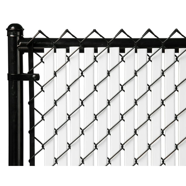 Single Wall Bottom Lock Slat Chain Link Fence Privacy Slat for 4 FT High Fence